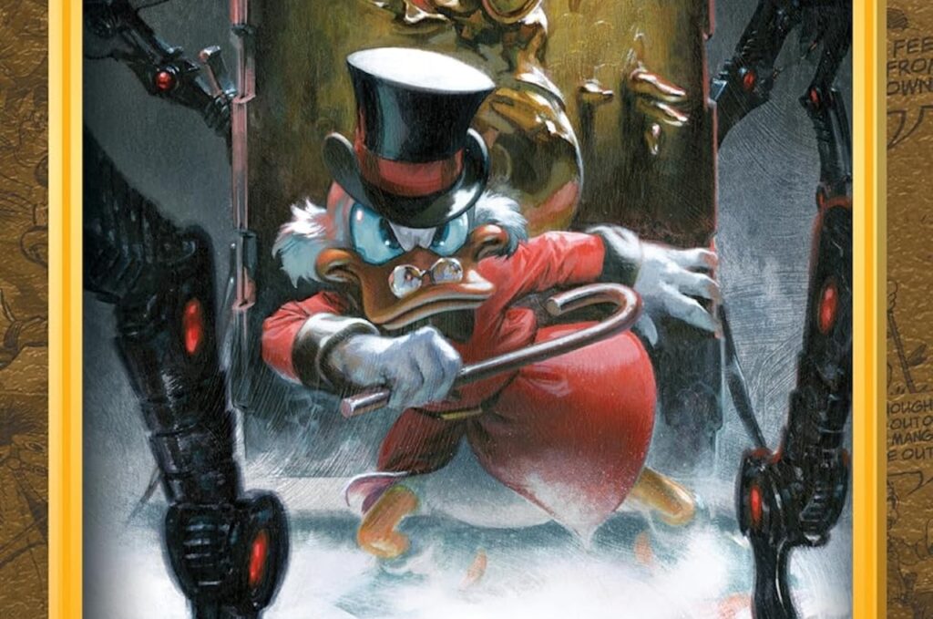 ‘Uncle Scrooge: Earth’s Mightiest Duck’ blends classic comics with superhero style image from The Comic Stand