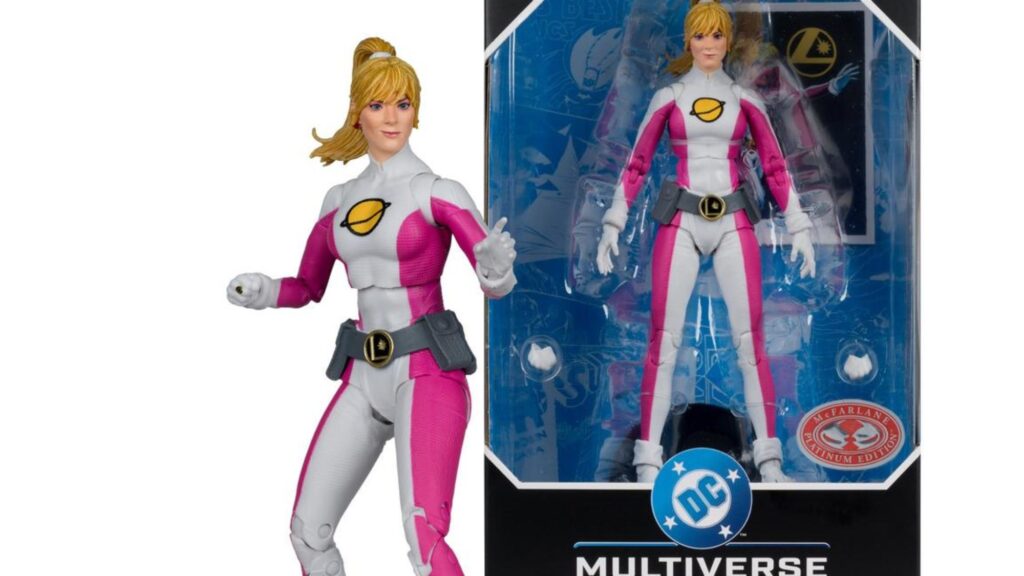 McFarlane's Red Platinum Edition DC Multiverse Saturn Girl Revealed