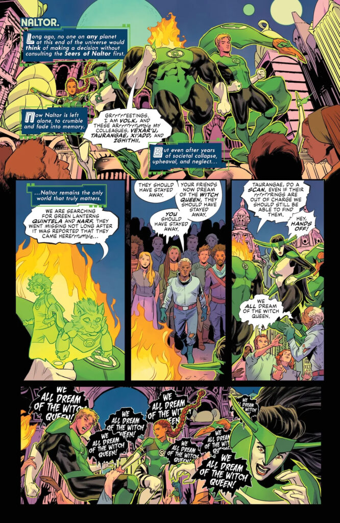 DC Comics released Preview and Covers of Justice League: Intergalactic Special #1 comic