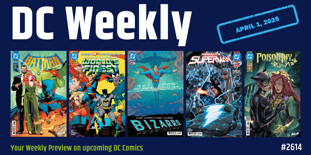 DC WEEKLY: DC Comics available on April 1, 2026
