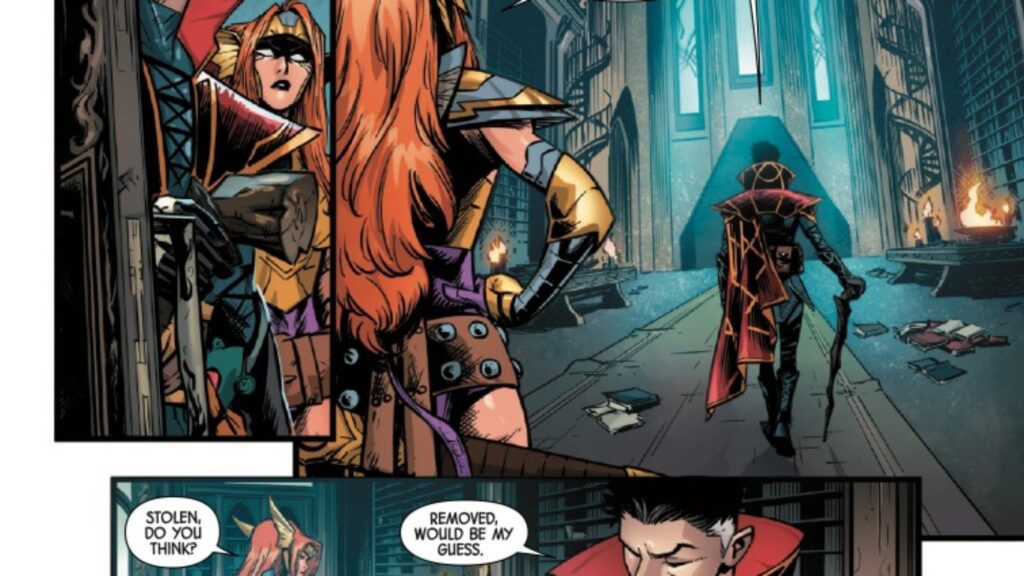 Doctor Strange #7 Preview: Library Heist in Asgard