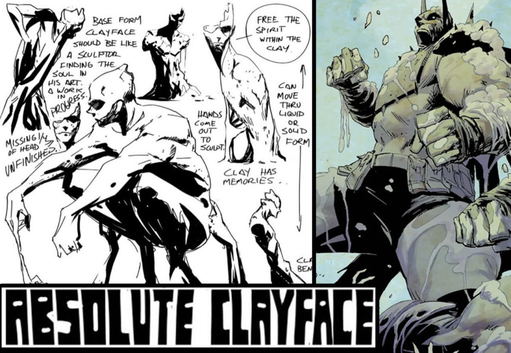 Nick Dragotta’s Absolute Clayface design may be the most terrifying Batman villain yet