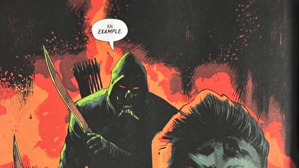 Our Three Page Lettered Preview Of Absolute Green Arrow #1