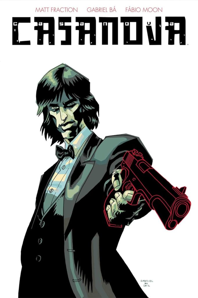 Casanova from Matt Fraction, Fábio Moon, and Gabriel Bá, gets a Compendium Edition