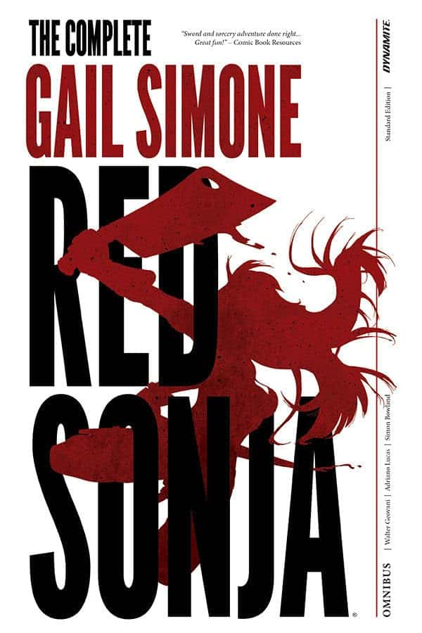 Gail Simone’s Complete Red Sonja arrives in Paperback this Summer