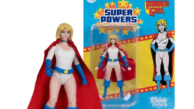 New DC Super Powers Power Girl Coming Soon from McFarlane Toys
