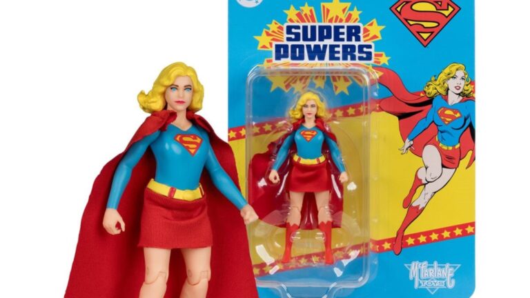 DC Super Powers Supergirl Coming Soon from McFarlane Toys