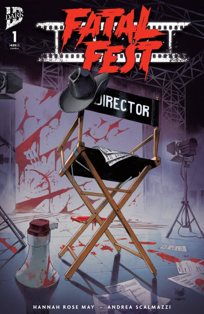 SDCC 2026: IDW Dark’s Fatal Fest blends Survival Horror with Hollywood Satire from Hannah Rose May and Andrea Scalmazzi