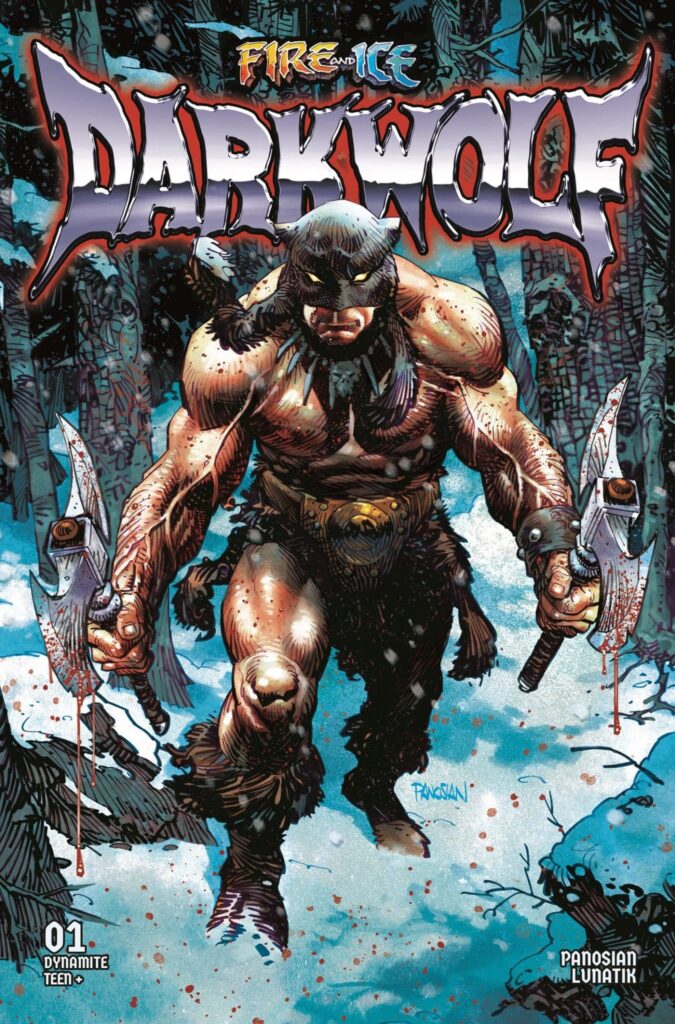 Fire and Ice’s Mysterious Darkwolf Stars in Series by Dan Panosian!