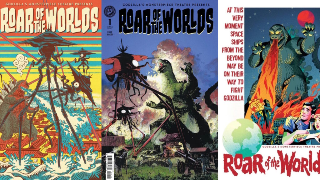 Kyle Baker Asks What Did Japan Do In War Of The Worlds? Godzilla!