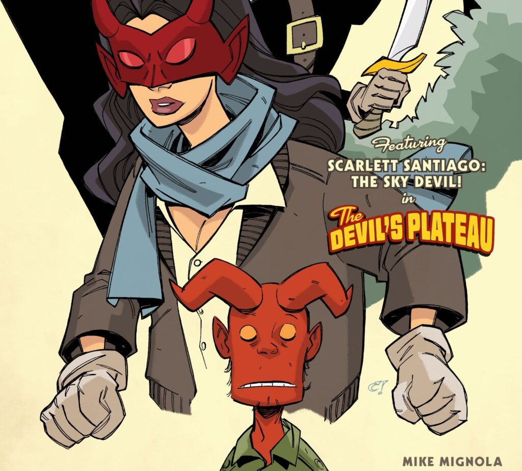 Exclusive Dark Horse Preview: ‘Young Hellboy: Thrilling Sky Adventures’ #1