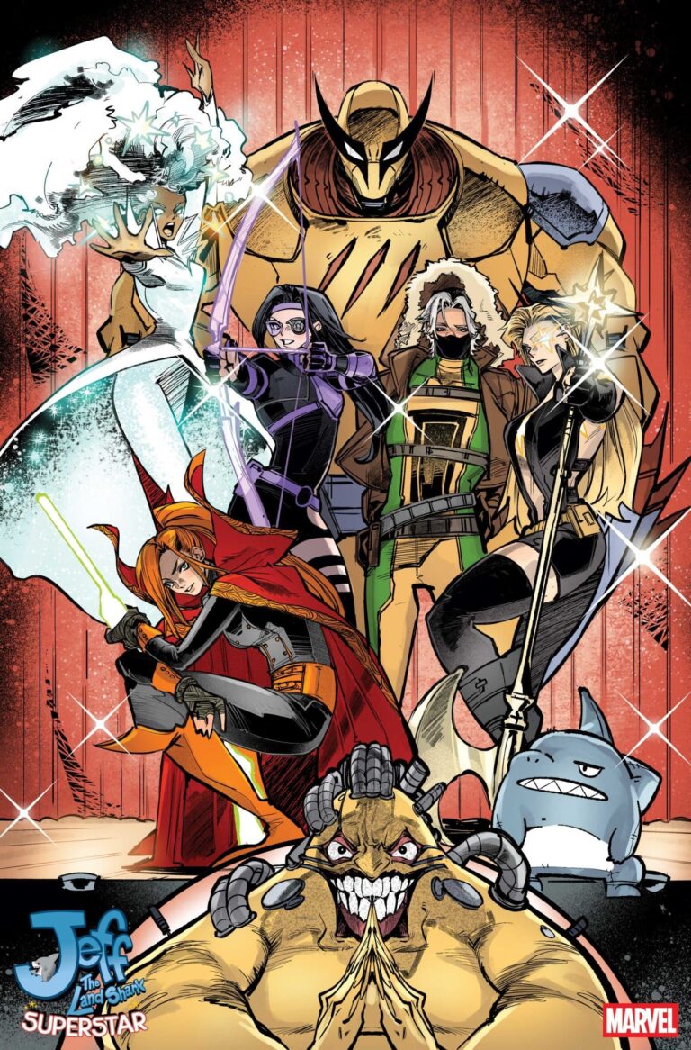 Mojo’s Mashup Marvel Heroes from Jeff the Land Shark: Superstar get the Spotlight with Variant Covers