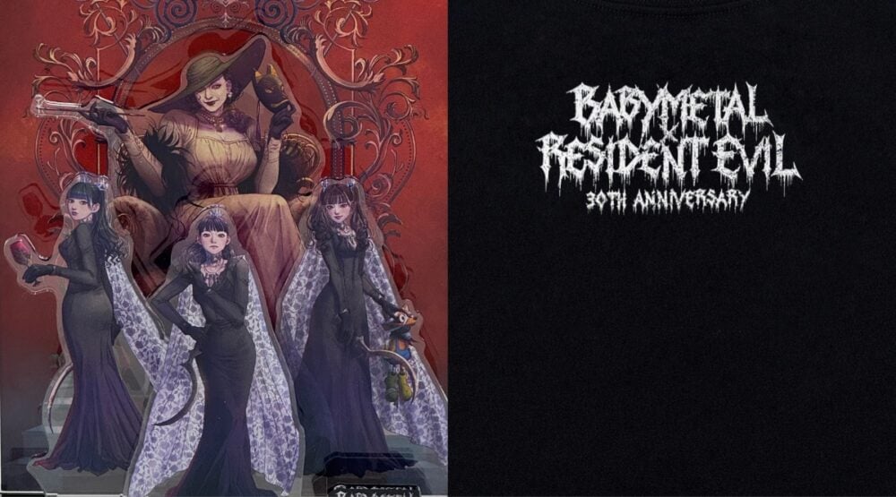 Gimme, Gimme: BABYMETAL × RESIDENT EVIL 30th anniversary merch is here