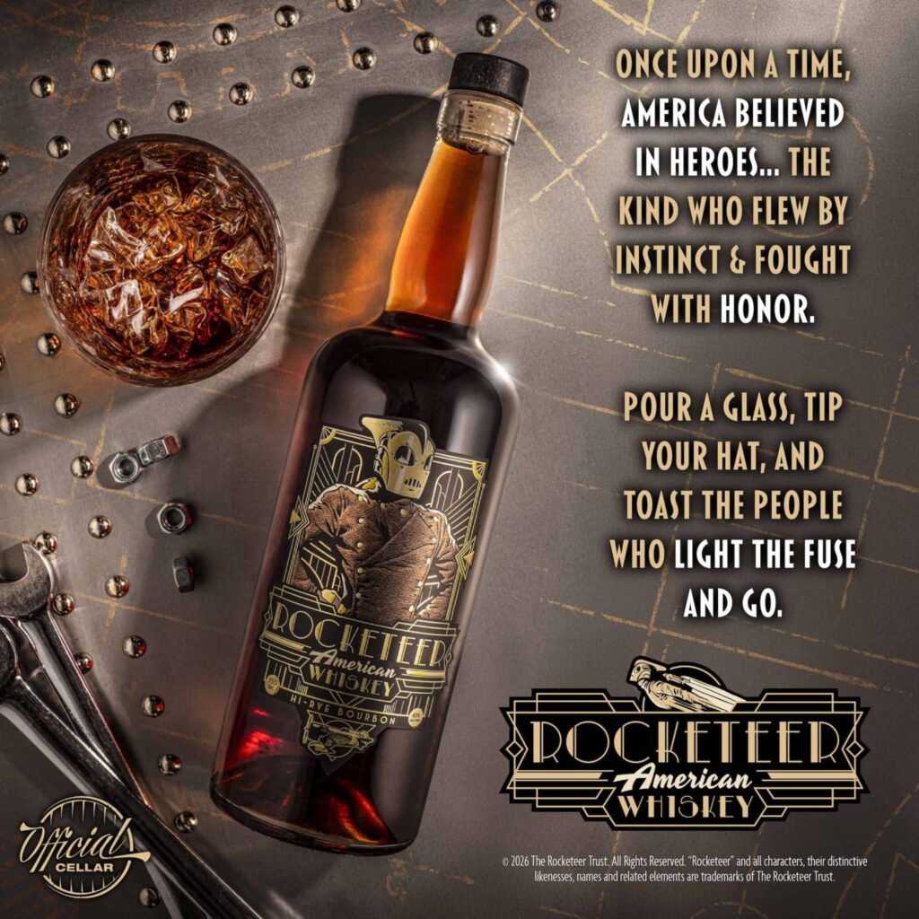 IDW Is Celebrating The 35th Anniversary Of The Rocketeer With Limited Edition Whiskey