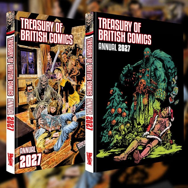 The 2000 AD and Treasury of British Comics Annuals Return!