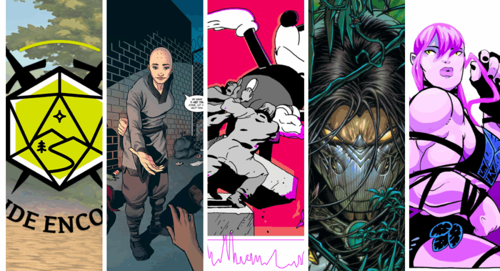 Comic Crowdfunding Round-UP ROADSIDE ENCOUNTERS, THE SHAOLIN NUN, LAAB ZERO RMX, and two more projects you’ll love!