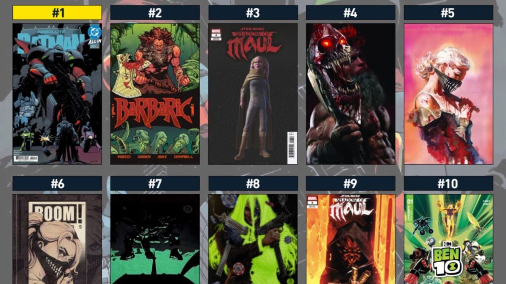 Absolute Batman, Barbaric, Ben 10: Top Ten Hottest Comics Of The Week