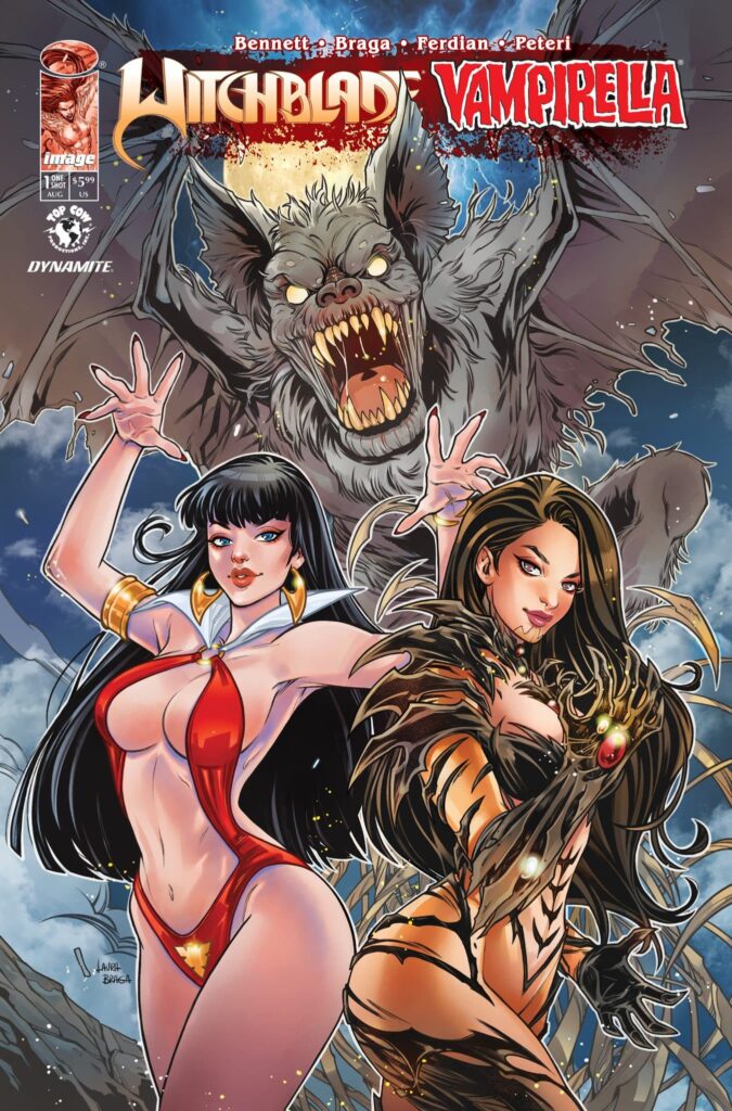 Witchblade And Vampirella Raise The Stakes This August In A One Shot Crossover