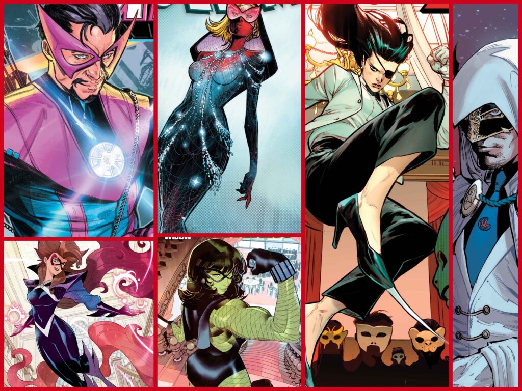Marvel celebrates the Hellfire Gala with new costume swap variant covers for July 2026