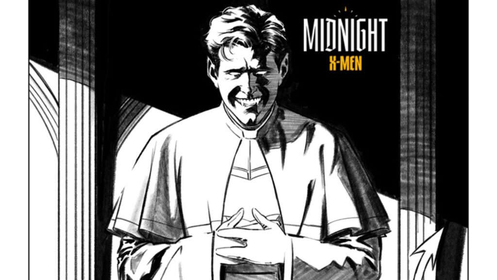 Midnight: X-Men: Vampire Priest Nightcrawler, Storm Feasts on Phoenix