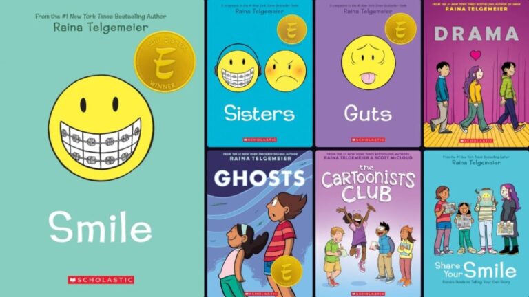 Raina Telgemeier Books, Comics & Graphic Novels in Order!