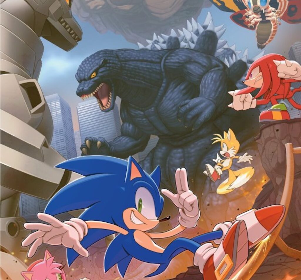 ‘Sonic the Hedgehog x Godzilla’ #1 is a near perfect start