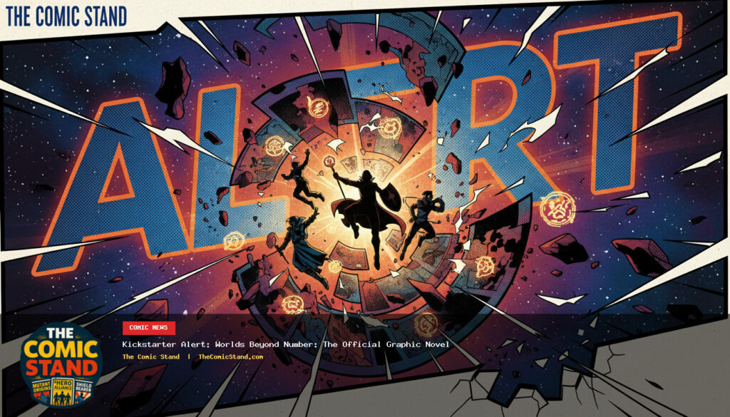 Kickstarter Alert: Worlds Beyond Number: The Official Graphic Novel