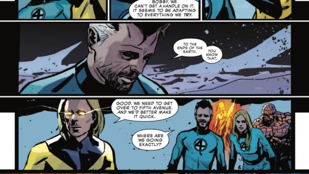 The Sentry #4 Preview: Crystals Crash the Fantastic Four Party