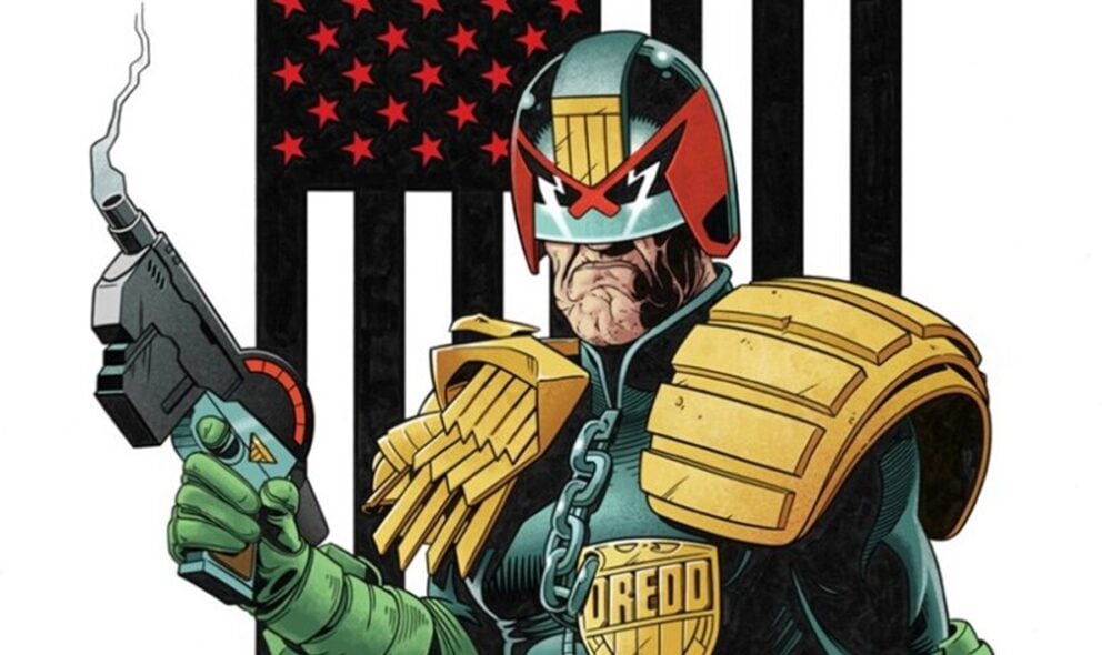 Judge Dredd co-creator JOHN WAGNER receives award from King Charles
