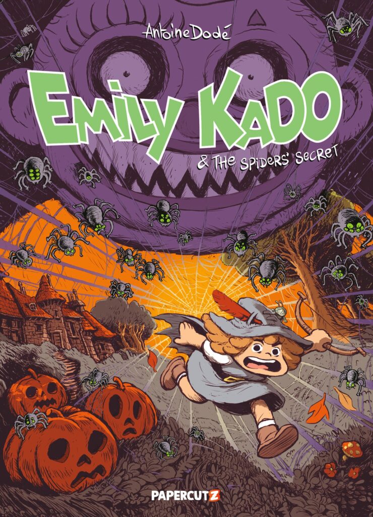 A Witch Costume, A Missing Friend, and One Unexpected Ally Lead to a Night Where Fear Doesn’t Get the Final Word. Emily Kado & the Spiders’ Secret arrives in August