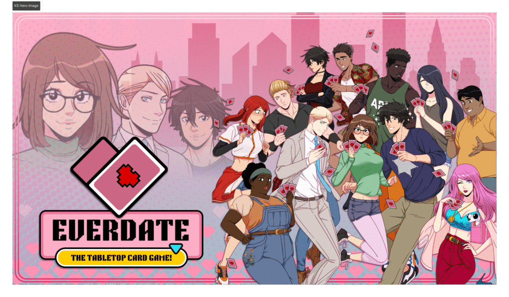 Let’s Play goes from Webcomic to the Tabletop with Everdate: Let’s Play – The Dating Game