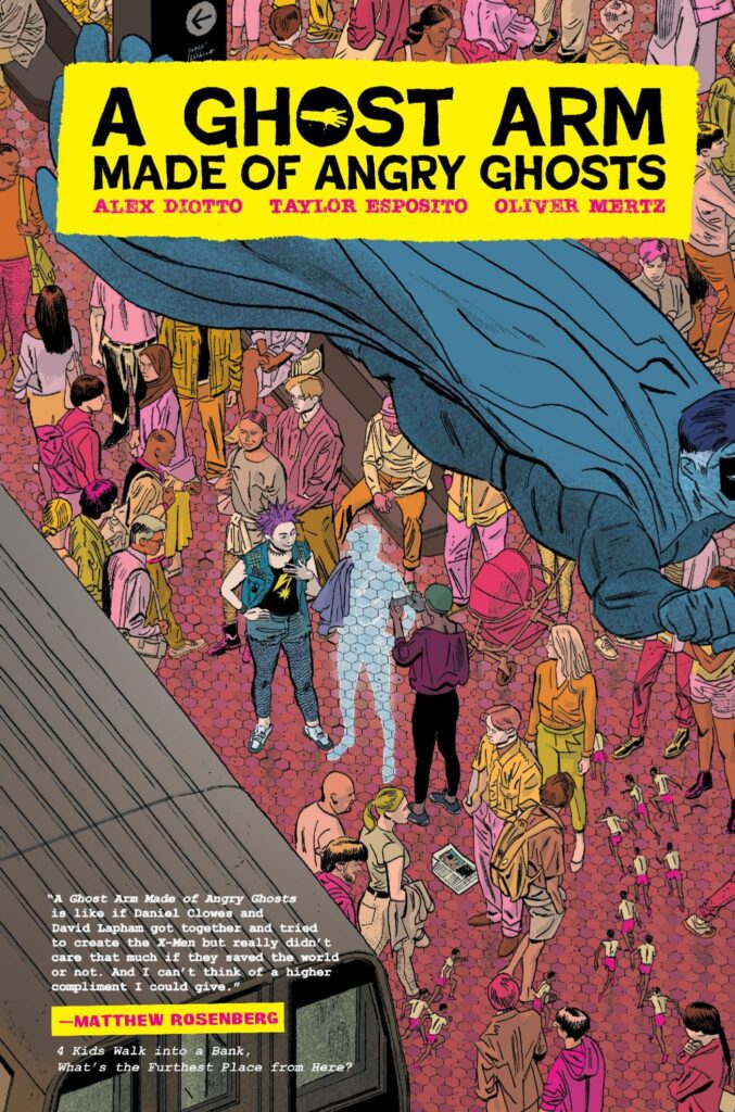 A Ghost Arm Made of Angry Ghosts is a 90s Punk Rock Superhero Murder Mystery Straight from the Nation’s Capital