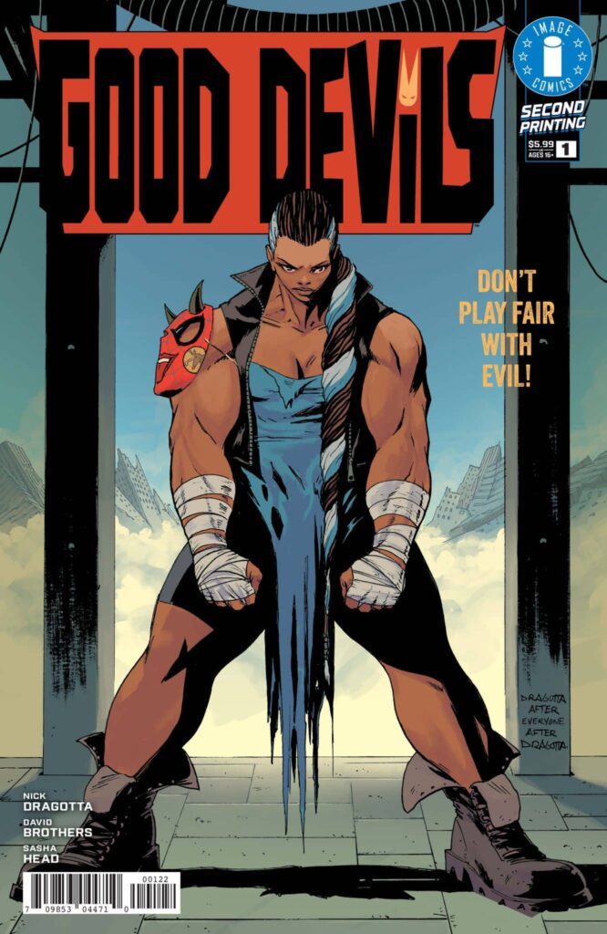 Good Devils: Don’t Play Fair with Evil Reprint features an Absolute Batman Homage Variants