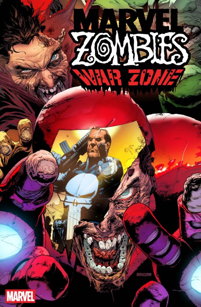 Punisher takes on a Zombie Apocalypse in Marvel Zombies: War Zone!