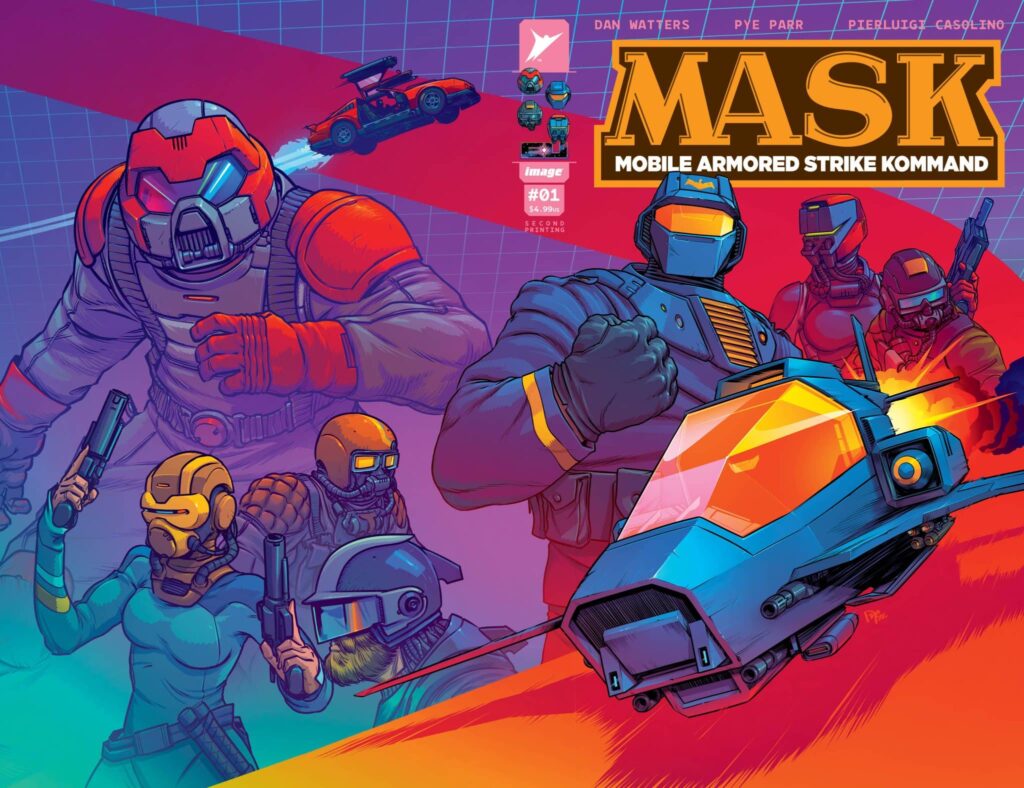 M.A.S.K. #1 Sells Out and Heads Back to the Printer before it Hits the Shelves