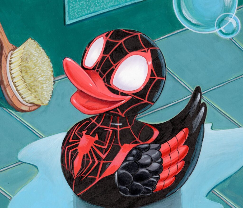 Marvel heroes become adorable rubber ducks in new variant cover series