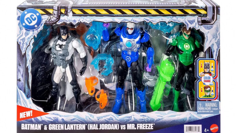 Mr. Freeze Takes On the Justice League with Mattel DC Comics 3-Pack