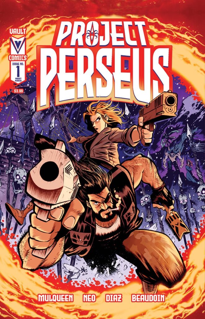 Vault announces Project Perseus by Jack Mulqueen, Edison Neo, Kike J. Díaz, and Buddy Beaudoin