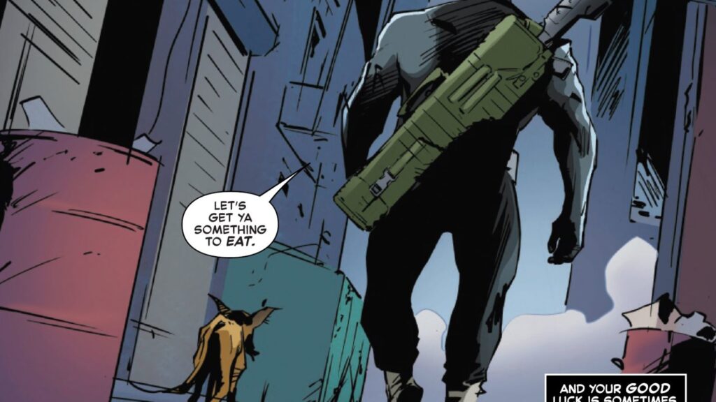 The Black Cat, The Punisher's Dog, Sentry And John Wick (Spoilers)
