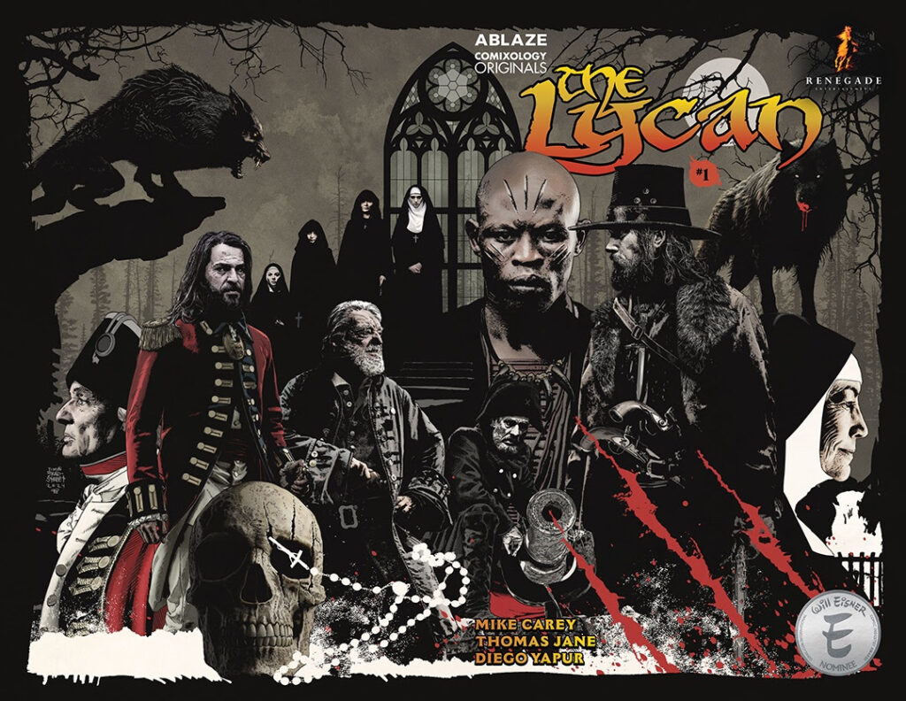 Ablaze to publish The Lycan from Thomas Jane, Mike Carey, and Diego Yapur