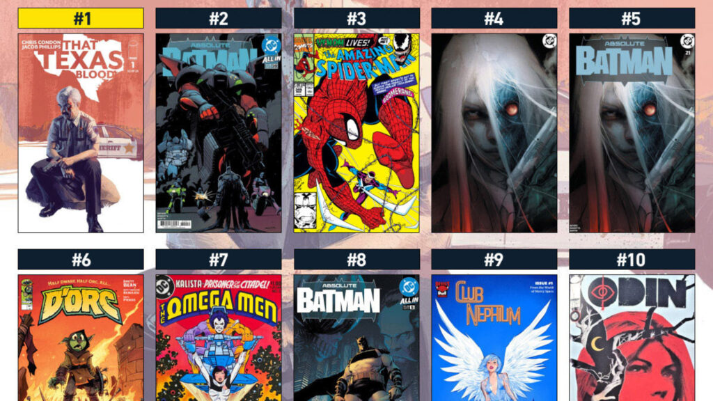 That Texas Blood & Absolute Batman: Top Ten Hottest Comics Of The Week