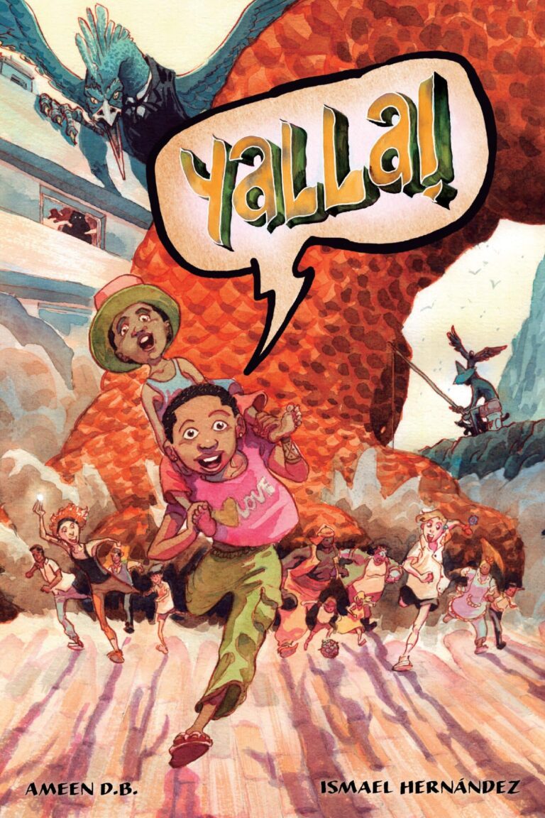 Yalla! Is an Arabic Middle-Grade Graphic Novel From Oni Press for English Readers About Immigrating, Learning a New Language…and Fighting Monsters?!