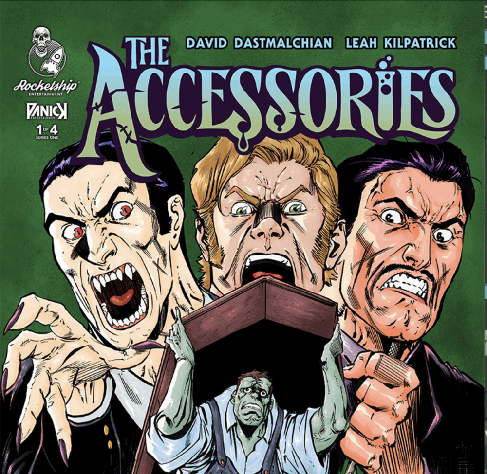 Cover reavel: Dastmalchian and Kilpatrick’s THE ACCESSORIES lands in August