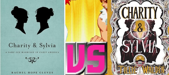 Professor Rachel Hope Cleves looks for credit for Tillie Walden’s graphic novel Charity & Sylvia