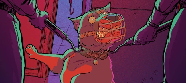Feral #24 is another tense flipbook issue that is a great build and full of scares