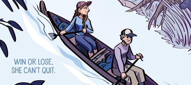 Finish Lines is an excellent graphic novel about obsession and addiction