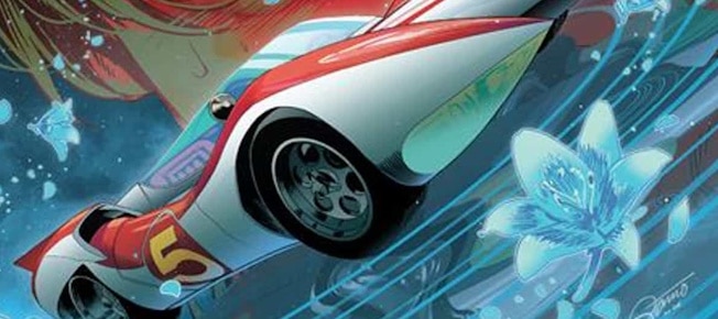 Speed Racer #9 goes throwback reminding us of the evils of drugs as Speed is dosed with gas!