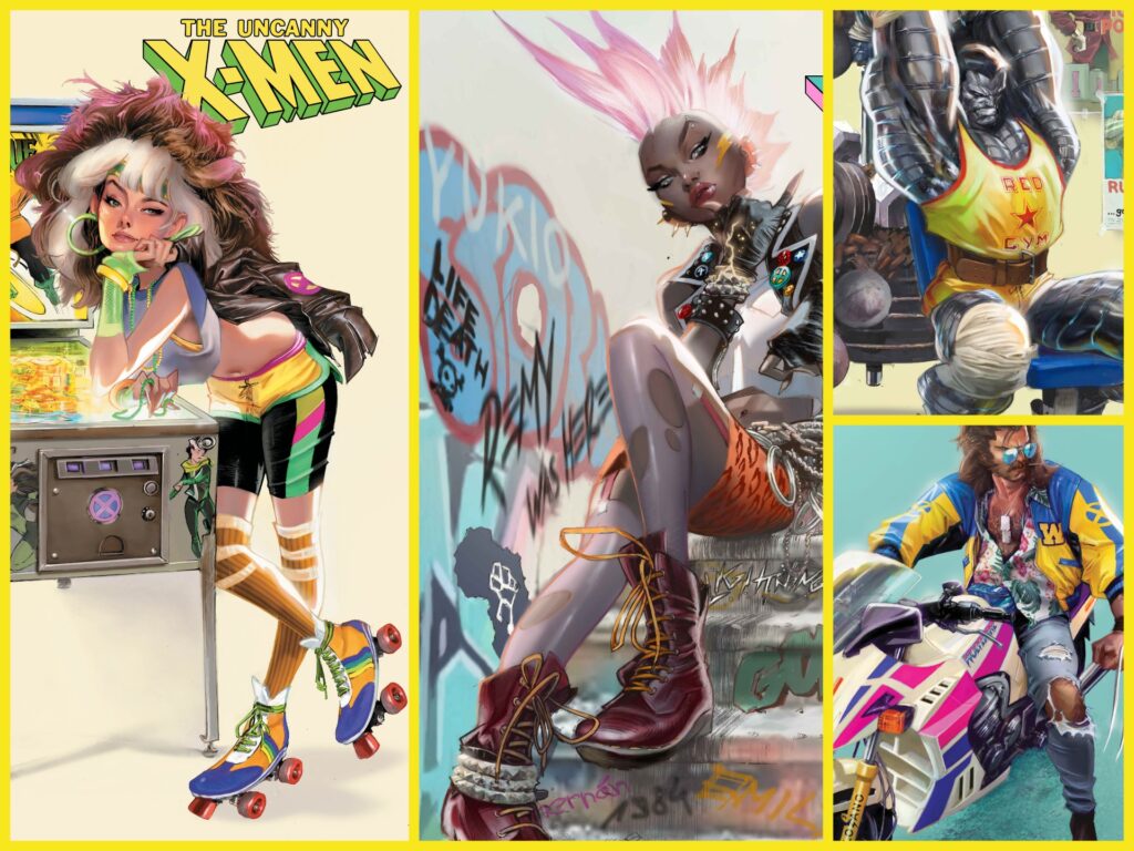 Marvel sends the X-Men back to the ’80s with new Alexander Lozano variant covers