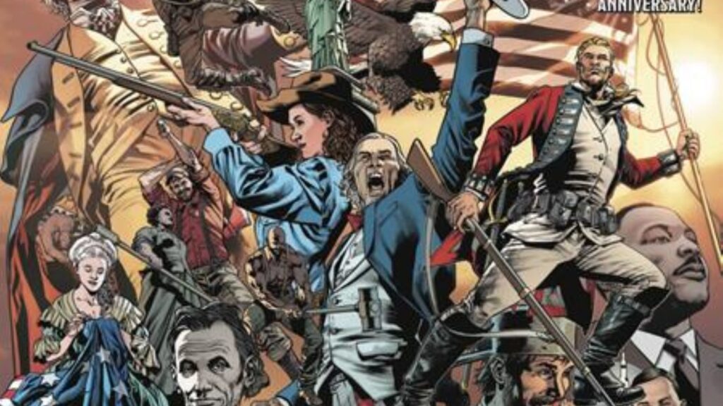 How American Comic Books Are Celebrating The Semiquincentennial Today