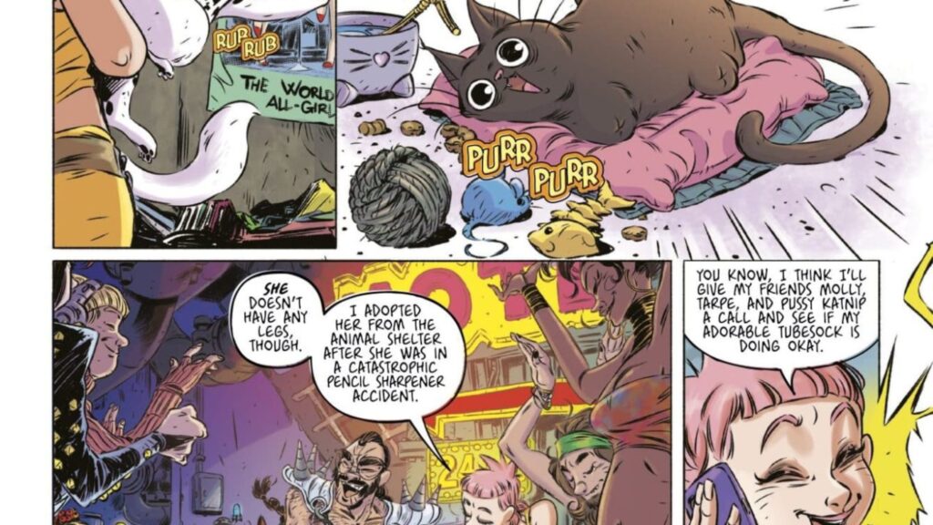 Junk Punch #2 Preview: Goals Gone Wild, Science Gets Steamy
